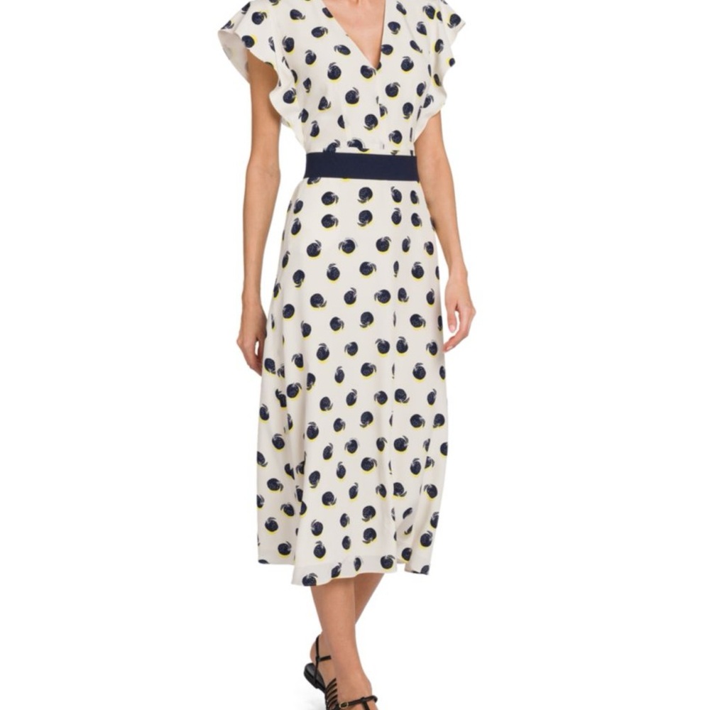 STELLA MCCARTNEY
Reese Printed Silk Midi Dress